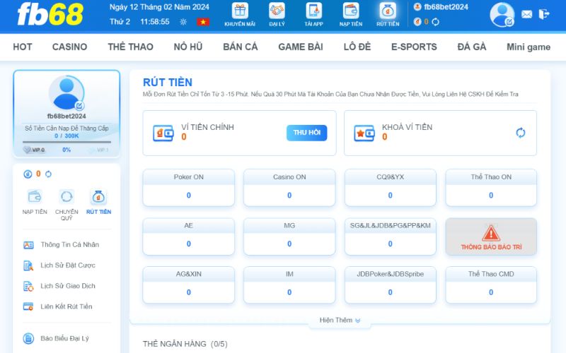 3 bước rút tiền khi chơi tại Fb68 3 bước rút tiền khi chơi tại Fb68